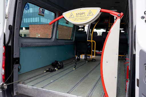 Specialist SEND transport vehicle interior
